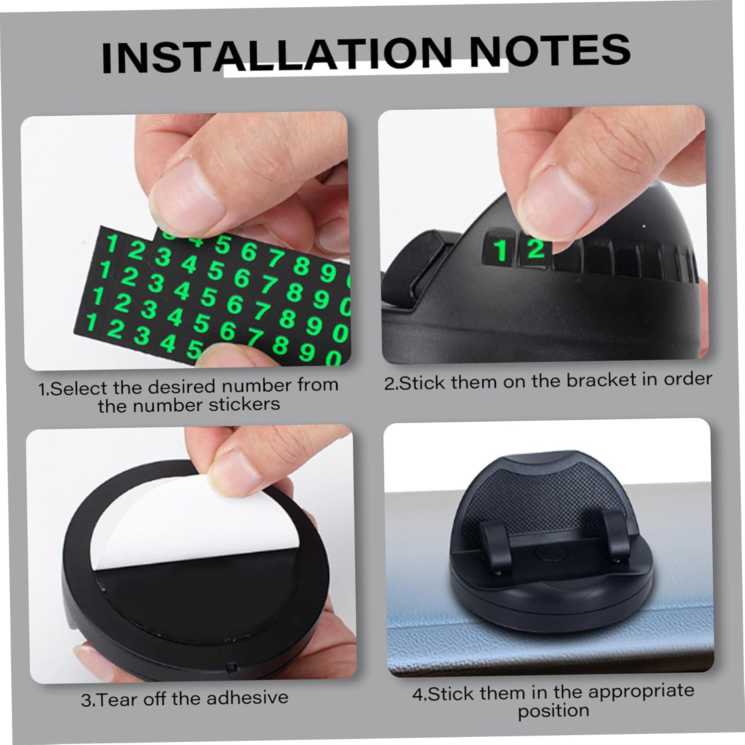 360 Control Board Cell Phone Holder, Car Phone Holder, Speaker Cell Phone Speaker Car Mount with Non Slip Base, Bracket